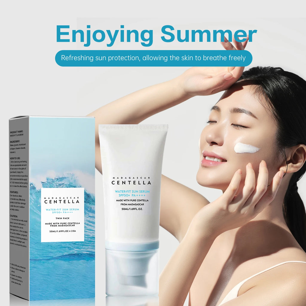 ☀️ Solaire SPF50+ Centella – Protection UV Haute Performance & Hydratation Apaisante
