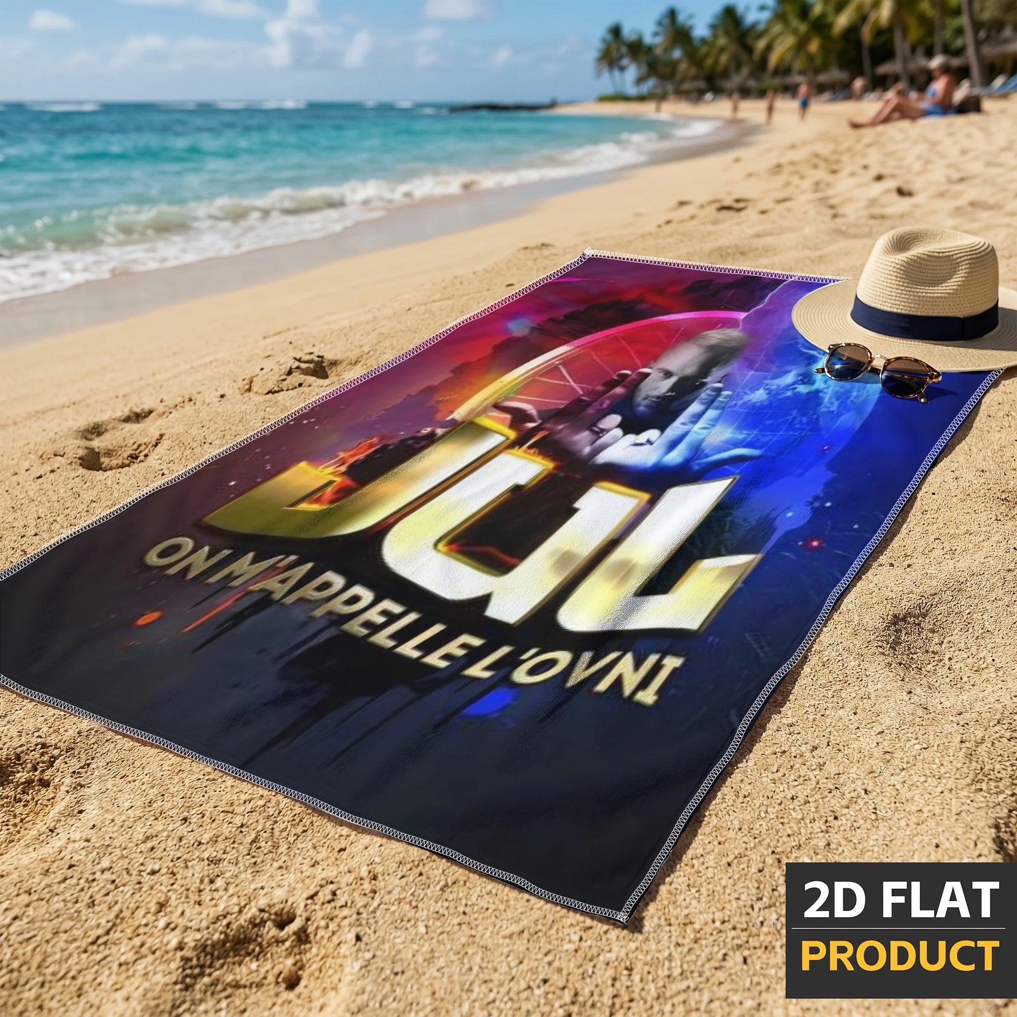 🏖️ Serviette de Plage Douce & Séchage Rapide – L’Indispensable de Toutes Vos Aventures JUL